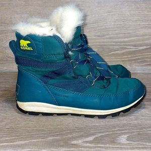 Sorel Teal and Navy Winter Boots